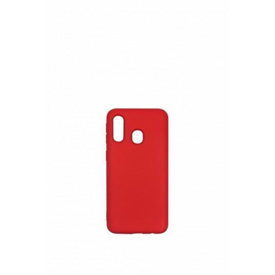  Trick Candy Back Cover for Galaxy A40 (2019) (Red) 