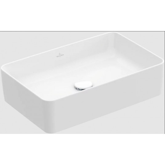  Praustuvas Villeroy&Boch Collaro 560x360 mm keturkampis montuojamas ant stalviršio 4A205601 