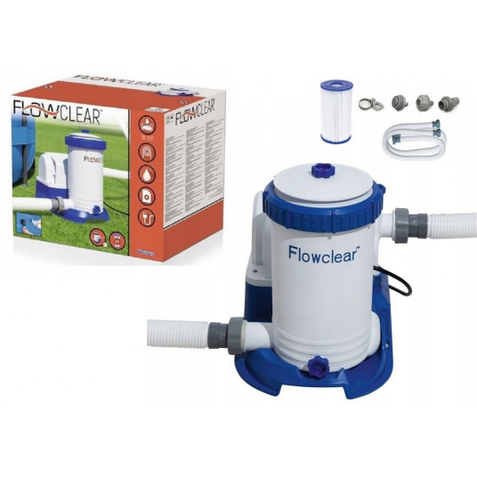  Baseino siurblys  + IV tipo filtras Bestway 5678 L 