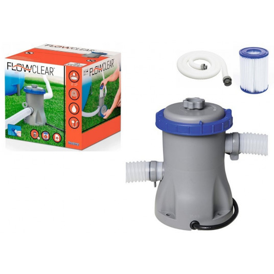  Baseino siurblys + I tipo filtras Bestway 2006 L/ h  
