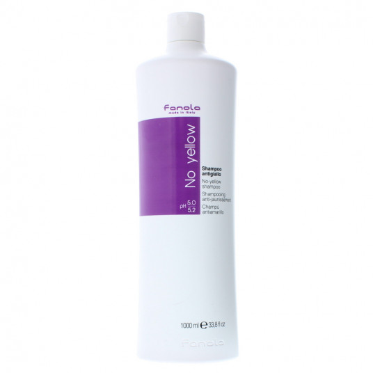  FANOLA No Yellow Shampoo szampon ch odz cy i niweluj cy    ty odcie  do w os w 1000ml 