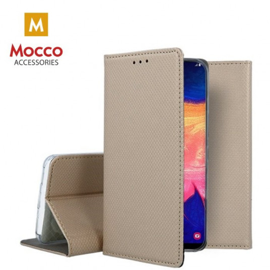  Mocco Smart Magnet Book Case For Samsung Galaxy A21 Gold 