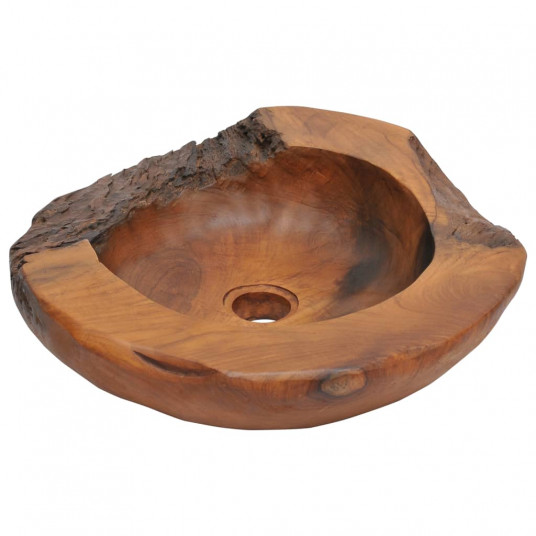  Praustuvas, tikmedžio medienos masyvas, 45 cm 