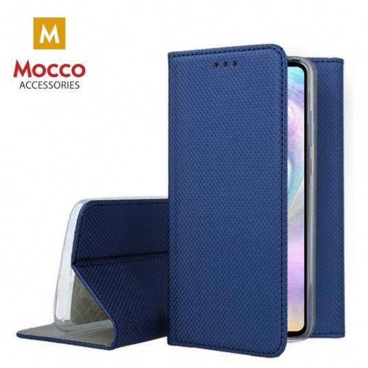 Mocco Smart Magnet Book Case For Huawei P40 Blue