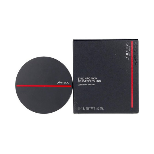  Shiseido Compact Poeder Make Up Basis Make Up Synchro Skin Self Refreshing Cushion 140 Porcelain 