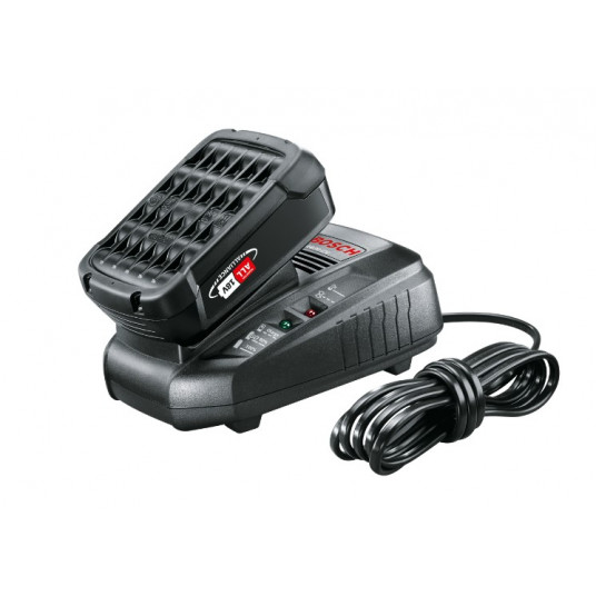 Bosch 18V akumuliatorius 2,5Ah + kroviklis