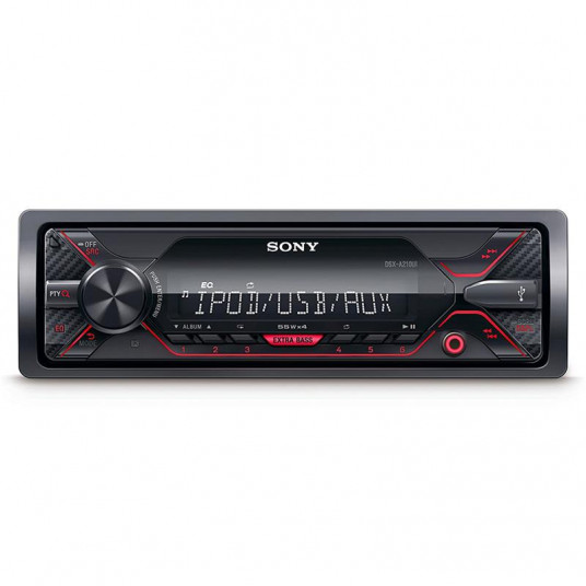  Car radio Sony, USB, black 