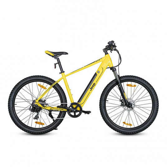  Elektrinis dviratis JEEP MTB 27,5, geltonas 