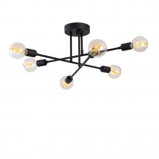  Pakabinamas šviestuvas Opviq Flower - 174-AV - Juodas 