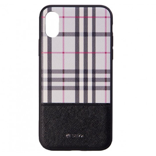  Devia Lattice Silicone Back Case For Apple iPhone X / XS Black 