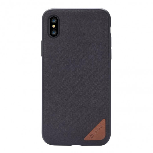 Devia Acme Cas Silicone Back Case For Apple iPhone X / XS Black 
