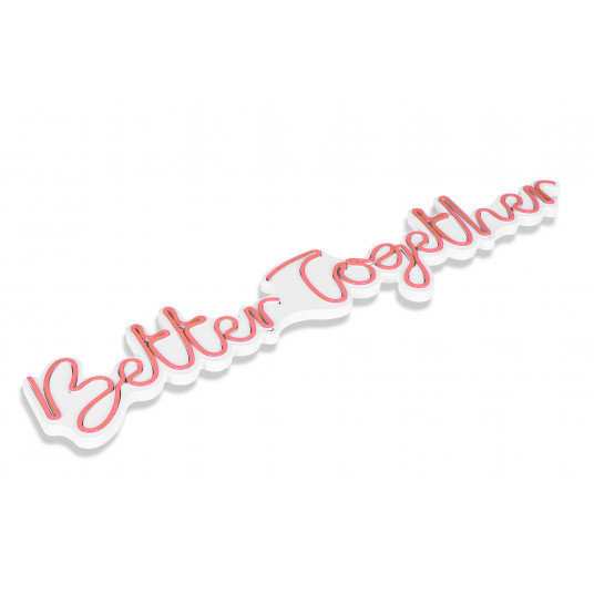 Dekoratyvinis LED apšvietimas Wallxpert Better Together - Rožinis