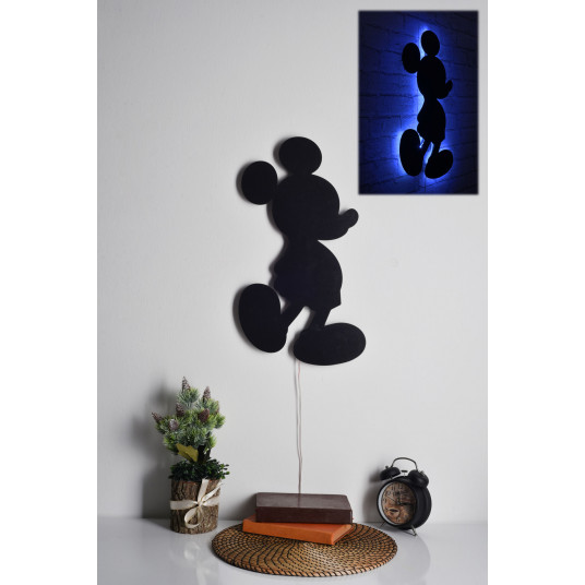 Dekoratyvinis LED apšvietimas Wallxpert Mickey Mouse - Mėlyna