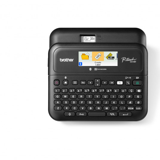  Brother P-touch Desktop Label Printer PT-D610BT Mono, Thermal, Black 