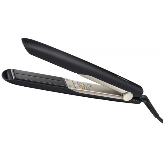  Panasonic Hair Straitghtener EH-HS0E-K825 Nanoe Number of temperature settings 5, Ionic function, Temperature (max) 230 °C, Black/Cream 