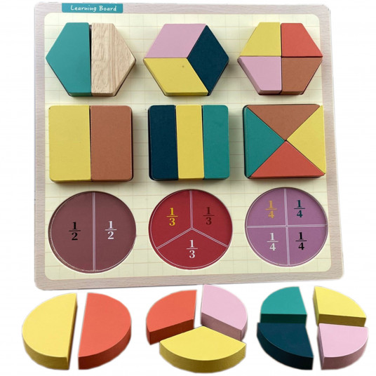 Medinė dėlionė - Matematika
