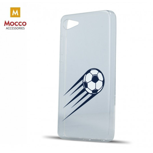Mocco Trendy Football Silicone Back Case for Apple iPhone XS / X