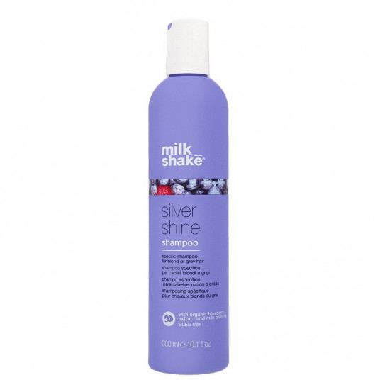  Milk Shake Silver Shine šampūnas šviesiems plaukams 300 ml 