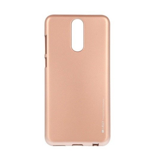  Mercury i-Jelly Back Case Strong Silicone Case With Metallic Glitter for  Apple iPhone XS MAX Light Pink 