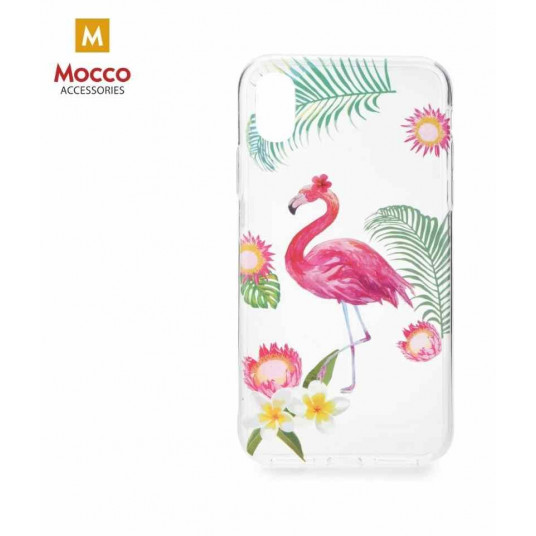  Mocco Summer Flamingo Silicone Case for Samsung G965 Galaxy S9 Plus 