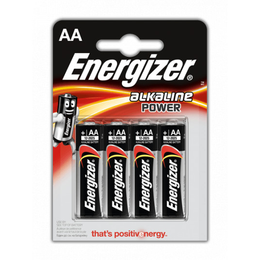  Energizer AA/LR6, Alkaline Power, 4 pc(s) 