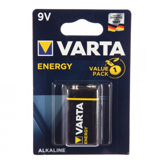  Varta ENERGY 9 V Šarminis 