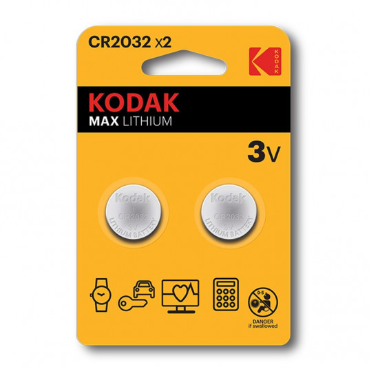  Kodak CR2032 Vienkartinė baterija Litis 