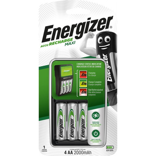 Energizer Maxi + 4 x R6 2000 mAh