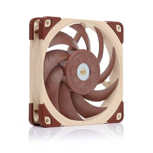  Noctua NF A12x25 ULN Kompiuterio korpusui Ventiliatorius 12 cm Rusvai gelsvas, Raudona 