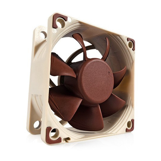  Noctua NF-A6x25 PWM Kompiuterio korpusui Ventiliatorius 6 cm Rusvai gelsvas, Ruda 