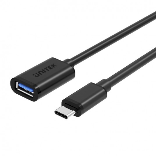  Unitek USB-C 0.2m czarny 