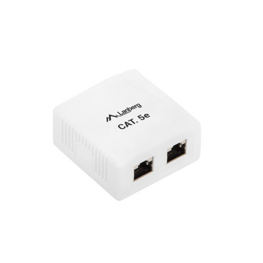  Lanberg OS5-0002-W elektros paskirstymo dėžutė RJ-45 Balta 