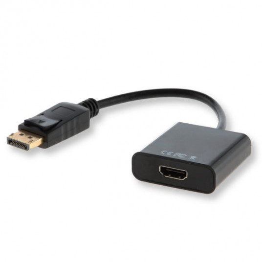  Savio Video Adapter Display Port to HDMI Black 