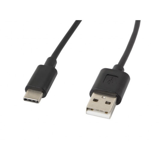  Lanberg CA-USBO-10CC-0018-BK USB kabelis 1,8 m USB 2.0 USB A USB C Juoda 