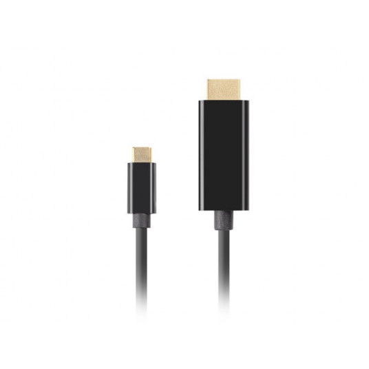  LANBERG KABELIS USB-C(M)-- HDMI(M) 3M 4K 60HZ JUODAS 