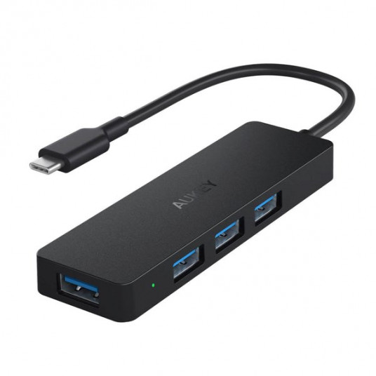  AUKEY CB-C64 sąsajos šakotuvas Juoda, Pilka 