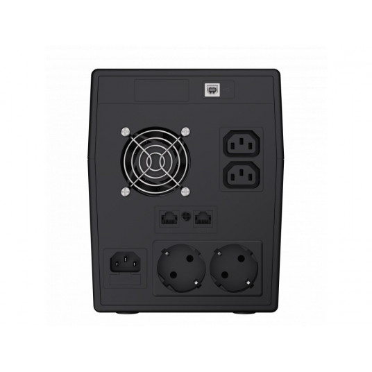  Green Cell 2000VA 1400W Überspannungsschutz 230V Black 
