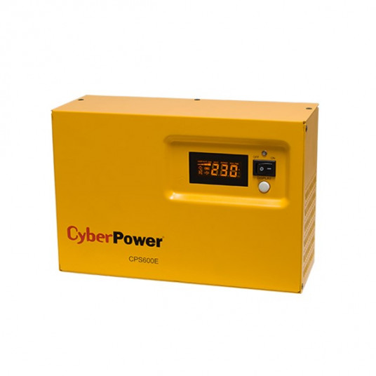  CyberPower CPS600E nepertraukiamo maitinimo resursai (UPS) 0,6 kVA 420 W 1 AC išvestis(ys / čių) 