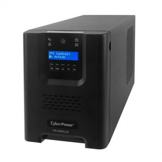  CyberPower PR1000ELCD nepertraukiamo maitinimo resursai (UPS) 1 kVA 900 W 8 AC išvestis(ys / čių) 