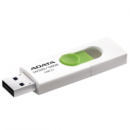  ADATA UV320 128GB USB 3.2 Gen1 biało-zielony 