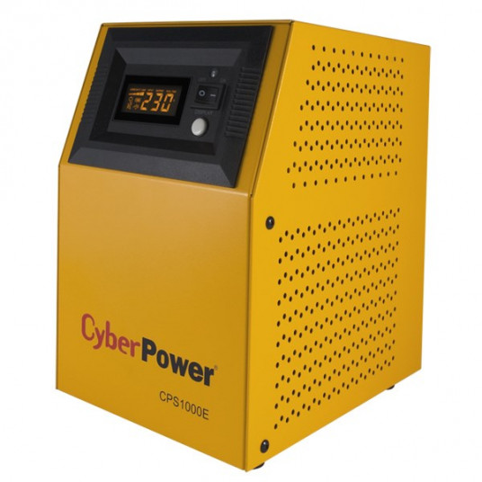  CyberPower CPS1000E nepertraukiamo maitinimo resursai (UPS) Dviguba konversija (prisijungus) 1 kVA 700 W 2 AC išvestis(ys / čių) 