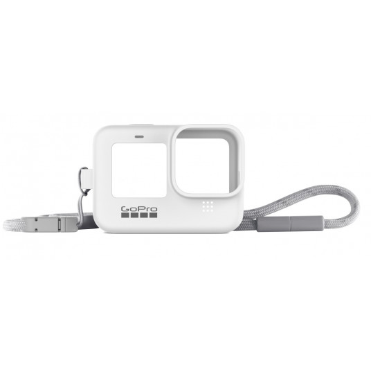  GOPRO SLEEVE + LANYARD (HERO9 BLACK) WHITE HOT 