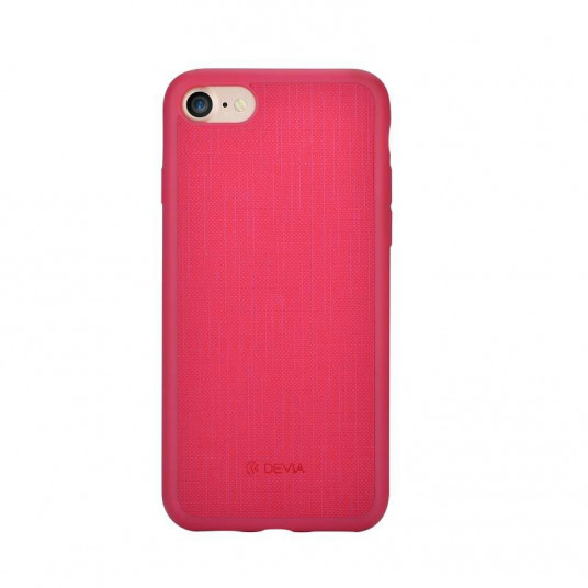  Devia Jelly England Silicone Back Case Apple iPhone 7 / 8 Pink (Mocco Blister) 