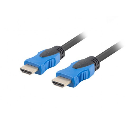  Lanberg CA-HDMI-20CU-0005-BK HDMI kabelis 0,5 m HDMI A tipo (standartinis) Juoda 