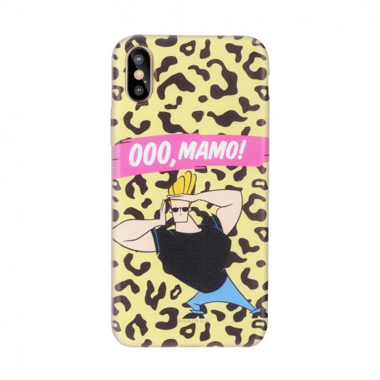  Cartoon Network Johnny Bravo Silicone Case for Apple iPhone XS Max Mamo 