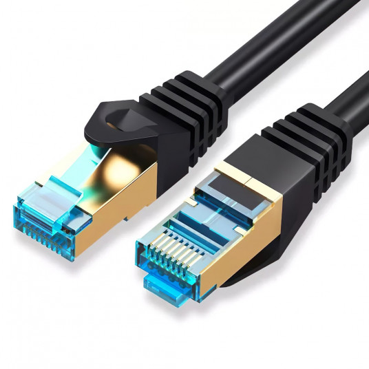  Montis KABEL SIECIOWY S/FTP MT041-20 CAT.7 20M tinklo kabelis Juoda Cat7 S/FTP (S-STP) 