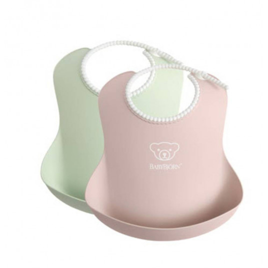  BABYBJÖRN minkšti seilinukai 2vnt. Powder Green / Powder Pink 