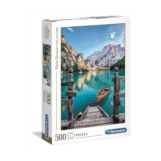  CLEMENTONI dėlionė HQC Braies ežeras 500 pcs, 35039 