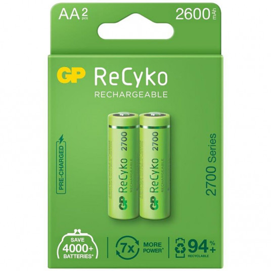  Rechargeable GP AA 2600mAh 