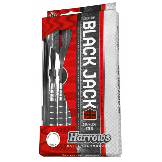  Darts Steeltip BLACK JACK 3x18gK 